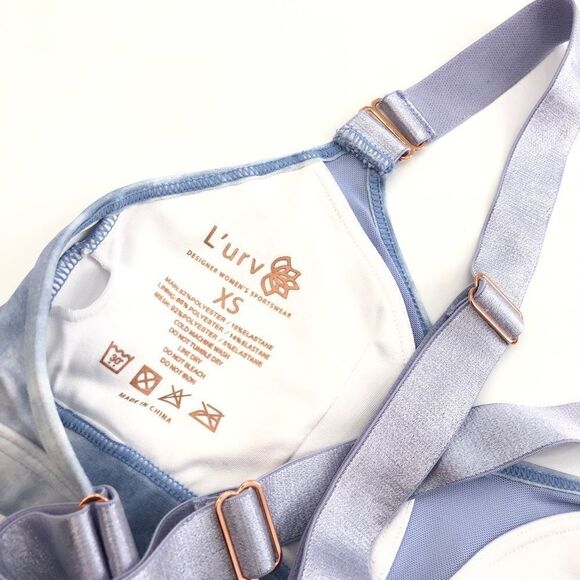 L'urv Solar Mist Bralette in Sky - Picture 6 of 8